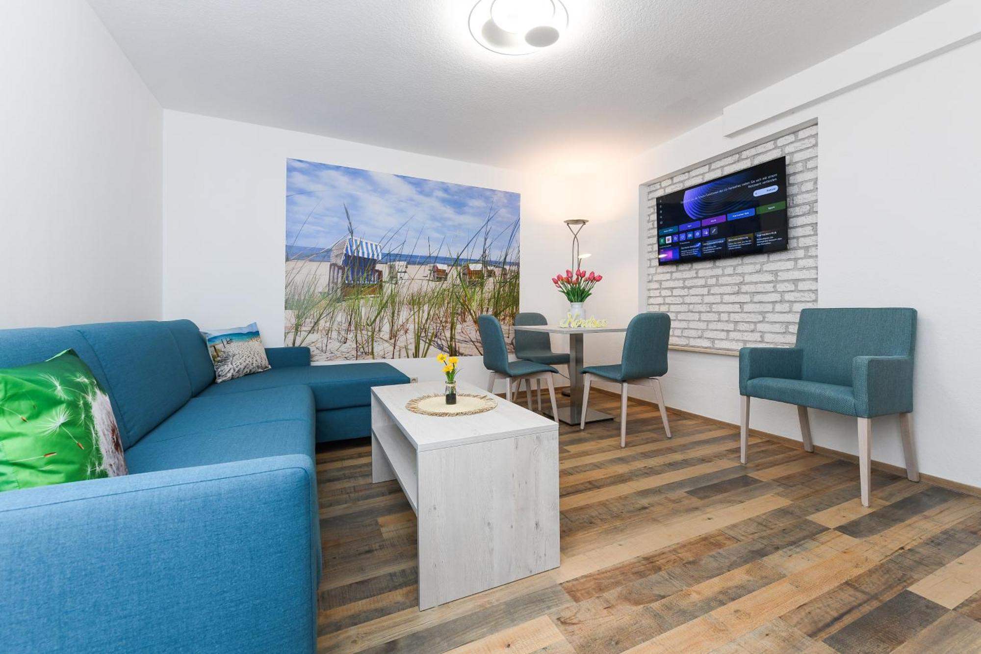 Haus Strandkorb Mit Fruehstuecksoption Бензерзил Екстериор снимка